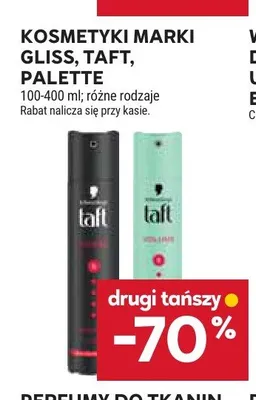 Lakier do włosów Taft Power promocja w Stokrotka