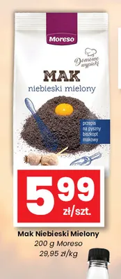 Mak niebieski mielony Moreso promocja w emma MARKET