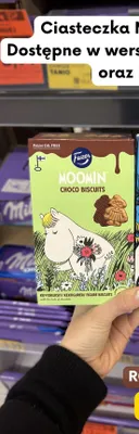 Ciasteczka Muminki z czekoladą promocja w Kaufland