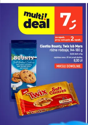 Ciastka Bounty promocja w Dealz