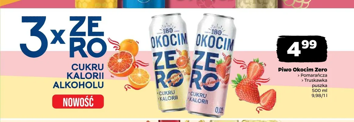 Piwo Okocim Zero promocja w Netto