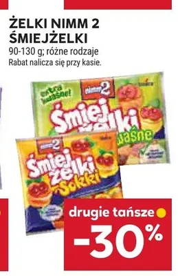 Żelki NIMM 2 ŚMIEJŻELKI promocja w Stokrotka