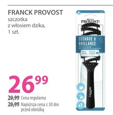 Szczotka FRANCK PROVOST z włosiem dzika promocja w Hebe