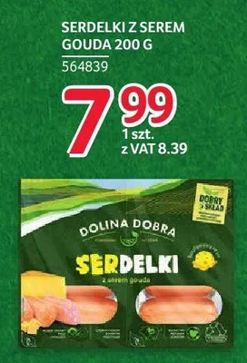 Serdelki z serem gouda Dolina Dobra promocja w Selgros
