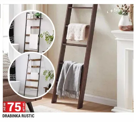 Drabinka Rustic promocja w Merkury Market