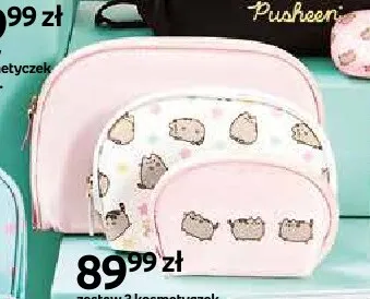 Zestaw 3 kosmetyczek Pusheen promocja w Empik