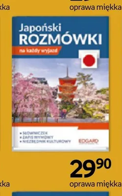 Książka Japoński Rozmówki na każdy wyjazd Edgard promocja w Empik