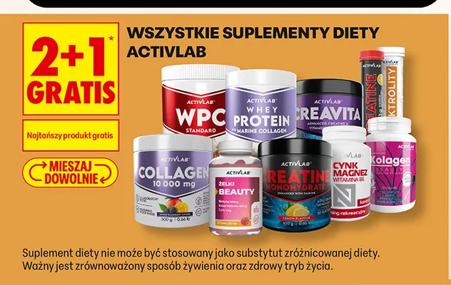 Żelki Beauty Activlab promocja w Biedronka