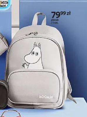 Plecak Moomin biały promocja w Empik