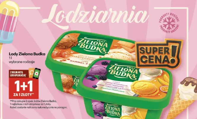 Lody promocja w Delikatesy Centrum