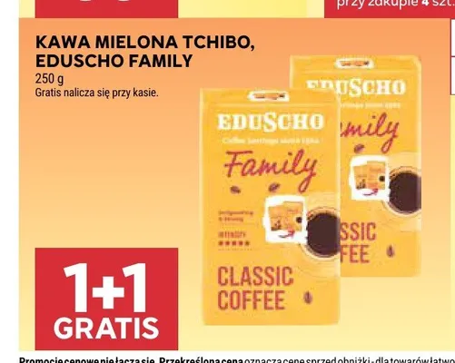 Kawa mielona Tchibo Eduscho Family promocja w Stokrotka