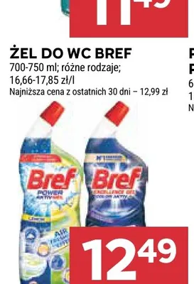 Żel do WC Bref promocja w Stokrotka