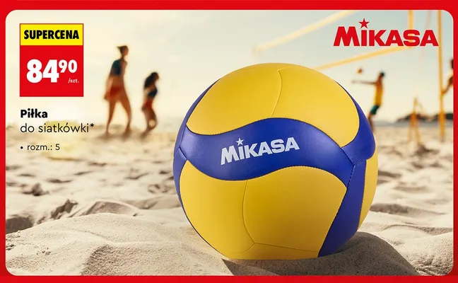 Piłka do siatkówki Mikasa promocja w Biedronka