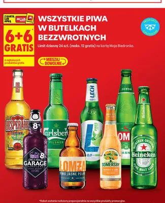 Piwo Carlsberg Premium Pilsner promocja w Biedronka