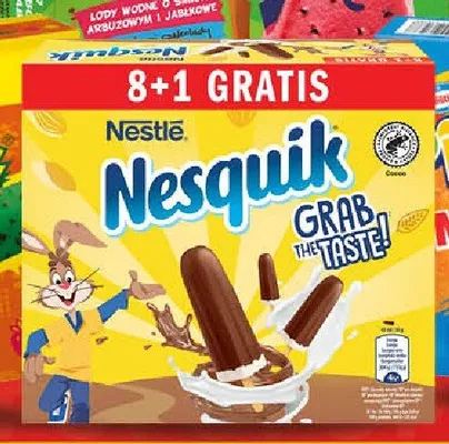 Lody Nestlé Nesquik 9-pak promocja w POLOmarket