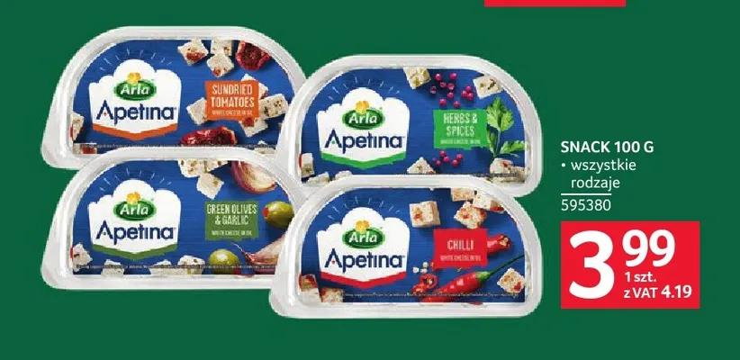 Snack Apetina Herbs & Spices promocja w Selgros
