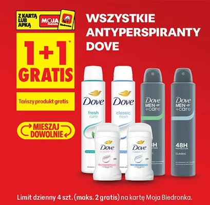 Dezodorant fresh care promocja w Biedronka