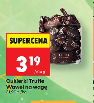 Cukierki Trufle Wawel na wagę promocja w Biedronka