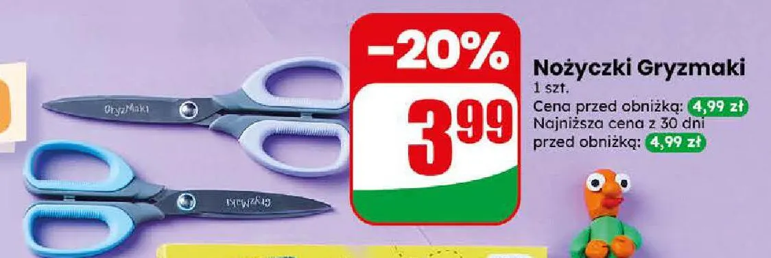 Nożyczki Gryzmaki promocja w Dino