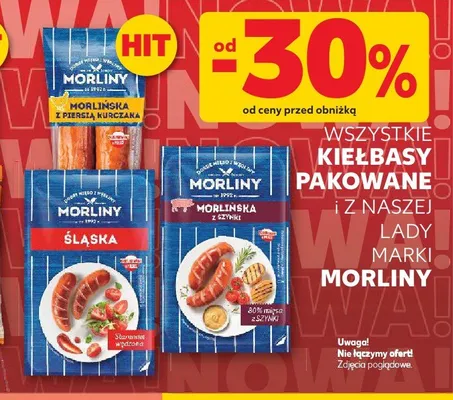 Kiełbasa Śląska Morliny promocja w Kaufland