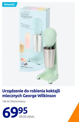 Urządzenie do robienia koktajli mlecznych George Wilkinson 100W promocja w Action