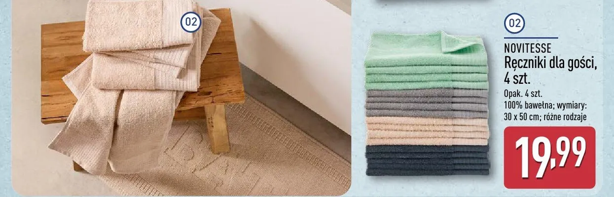 Ręcznik promocja w Aldi