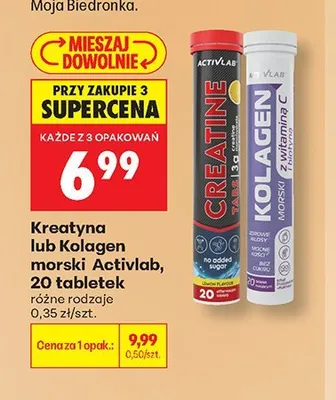 Kolagen morski Activlab promocja w Biedronka
