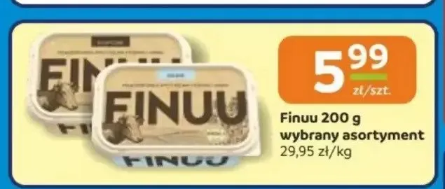Masło Finuu promocja w Gama