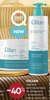 Wybrane dermokosmetyki do pielęgnacji i oczyszczania twarzy oraz ciała Oillan promocja w Super-Pharm