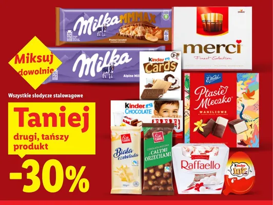 Bombonierka Merci Finest Selection promocja w Lidl