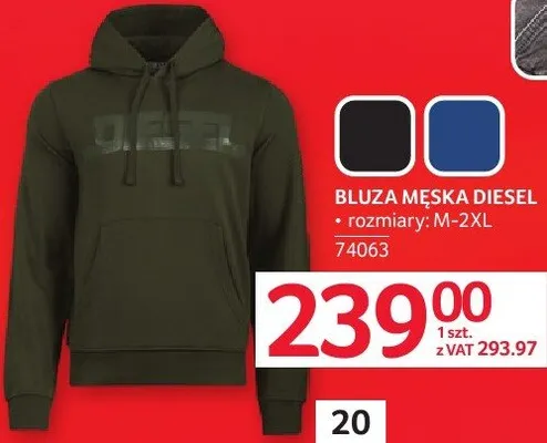 Bluza męska Diesel promocja w Selgros