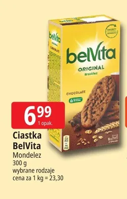 Ciastka BelVita Original promocja w Leclerc