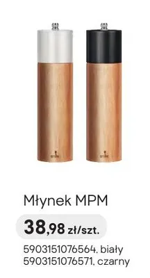 Młynek MPM biały promocja w Castorama