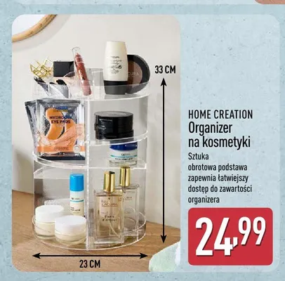 Organizer na kosmetyki Home Creation promocja w Aldi