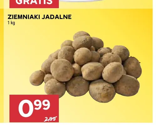 Ziemniaki jadalne promocja w Stokrotka