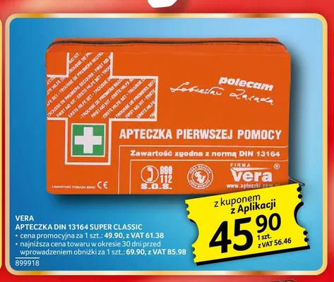 Apteczka DIN 13164 Super Classic Vera promocja w Selgros