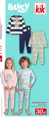 Dziecięca piżama Bluey promocja w KiK