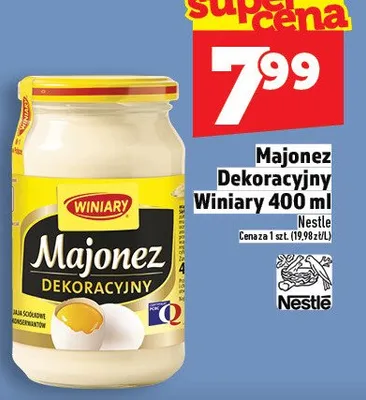 Majonez dekoracyjny promocja w TOPAZ