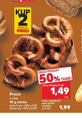Precel z solą promocja w Kaufland