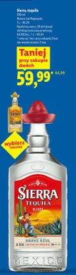 Tequila Sierra Blanco promocja w Lidl