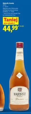 Brandy Majestät promocja w Lidl