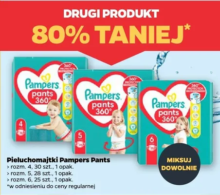 Pieluchomajki Pants promocja w Netto