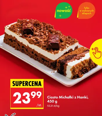 Ciasto Michałki z Hanki promocja w Biedronka