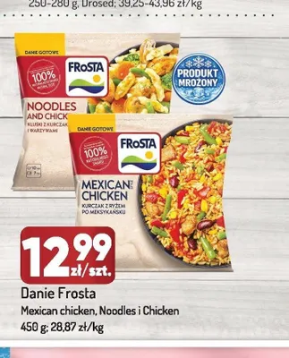 Danie mrożone Mexican chicken Frosta promocja w Avita