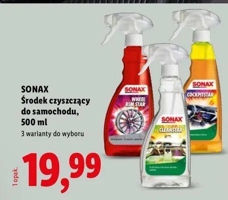 Środek czyszczący do samochodu promocja w Lidl