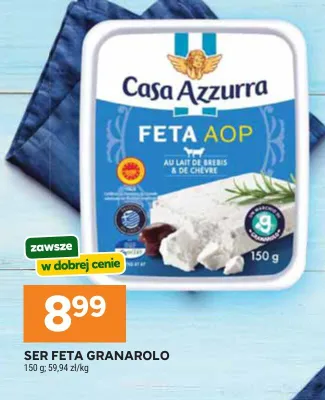 Ser Feta Granarolo promocja w Stokrotka