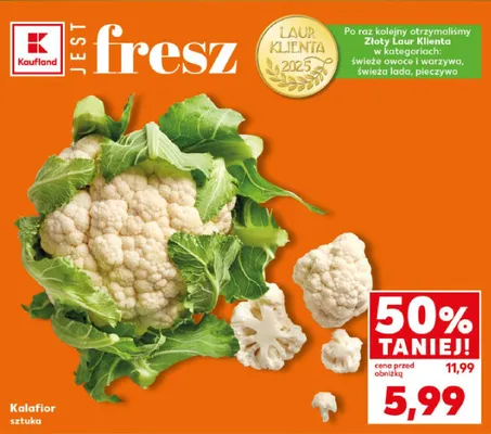 Kalafior promocja w Kaufland