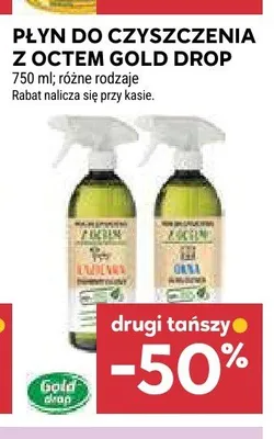 Płyn do czyszczenia z octem Gold Drop promocja w Stokrotka