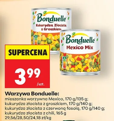 Mieszanka warzywna Mexico promocja w Biedronka