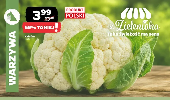 Kalafior polski promocja w Netto